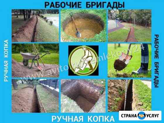 Копка траншей Троицк
