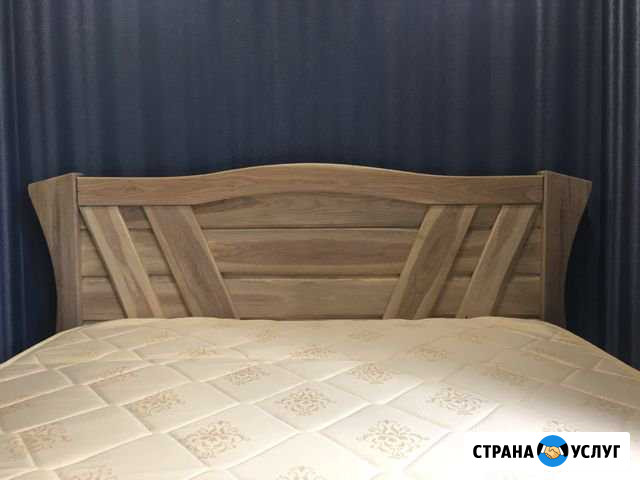 Кровать из массива дуба Невинномысск - изображение 1