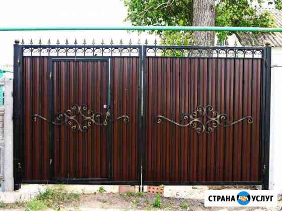 Ворота,заборы из профнастила Краснотурьинск