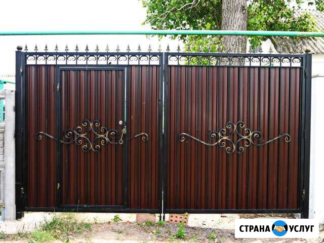 Ворота,заборы из профнастила Краснотурьинск - изображение 1