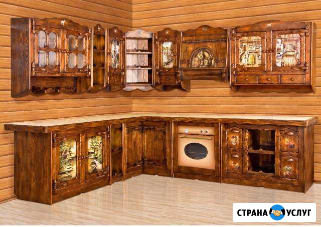 Мебель на заказ.Кухня.столы.массив дерева Тюмень - изображение 1