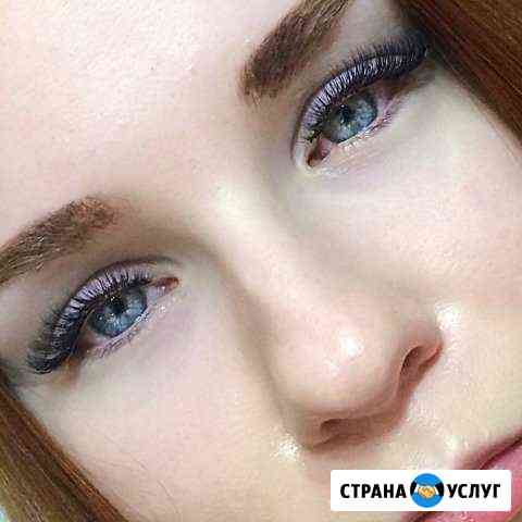 Наращивание ресниц (классика, 2d, 3d) Астрахань