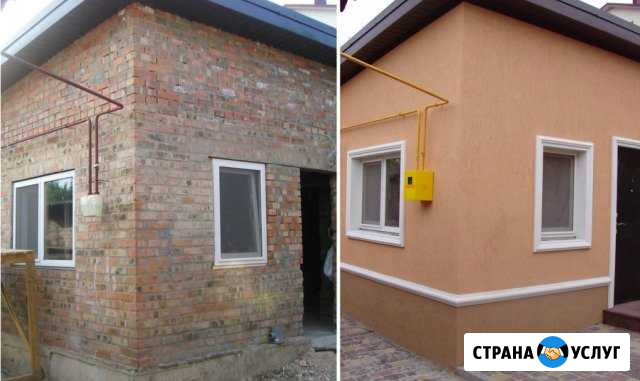 Штукатурка фасада с утеплением, Мокрый фасад Санкт-Петербург - изображение 1