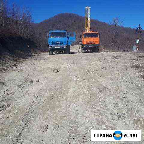 Бурение скважин на воду. сваи Горячий Ключ