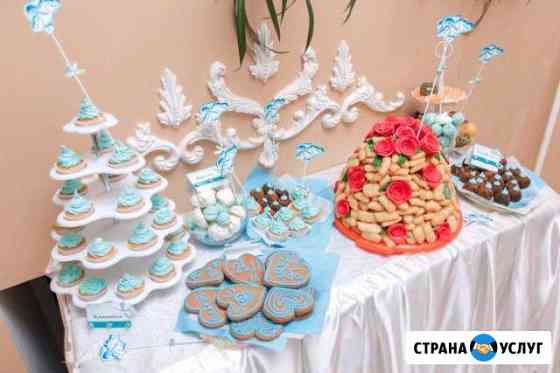 Сладкий стол на свадьбу, торты на заказ Уфа