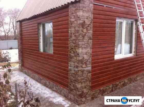 Монтаж сайдинга/водосточной системы/откосы/отливы Кашира