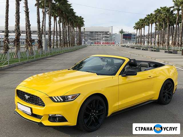 Аренда кабриолета Ford Mustang 2017 в Сочи и Адлер Сочи - изображение 1