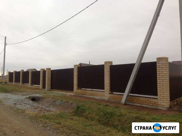 Заборы,строительство, отделка Таганрог - изображение 1