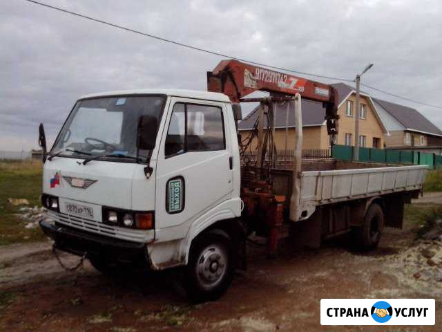 Манипулятор 5 тонн.Грузоперевозки Нижнекамск - изображение 1