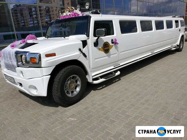 Лимузин Hummer H2 белоснежный Смоленск - изображение 1