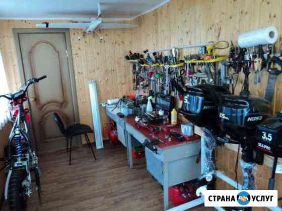 Ремонт лодочных моторов Yamaha, SEA-PRO, Parsun Новосибирск