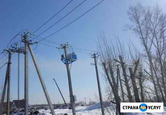 Установка опор, монтаж вл, лэп, электромонтаж Тольятти