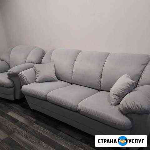 Обивка, ремонт, перетяжка мягкой мебели Казань