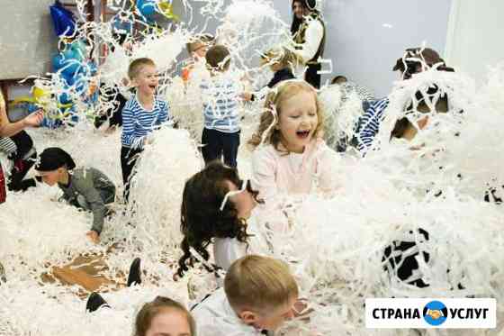 Бумажное шоу на детский праздник Иркутск