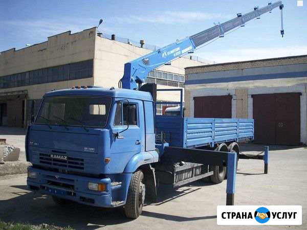 Услуги манипулятора камаз Череповец - изображение 1