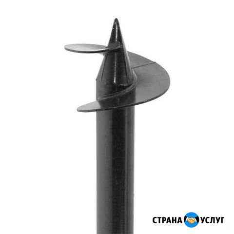 Фундамент за день, винтовые сваи Тулун