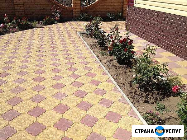 Благоустройство, укладка тротуарной плитки Москва - изображение 1