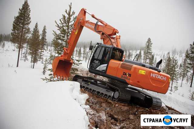Аренда Экскаватора Hitachi ZX240 Москва - изображение 1