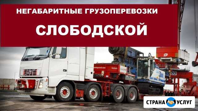 Негабаритные грузоперевозки Слободской - изображение 1