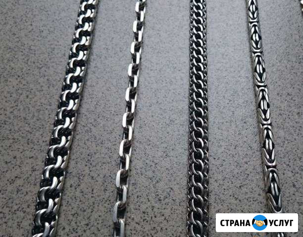 Цепи и браслеты из золота 585 и серебра 925 Энгельс - изображение 1