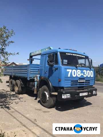 Услуги манипулятора Камаз стрела 3 тонны Пенза - изображение 1