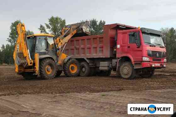Аренда самосвала, песок щебень, торф, вывоз мусора Тюмень