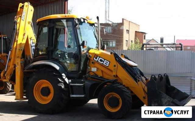 Аренда экскаватора-погрузчика JCB (ямобур ) Оренбург - изображение 1