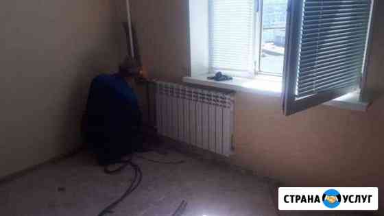 Монтаж радиаторов.(батареи) отопления Нижнекамск