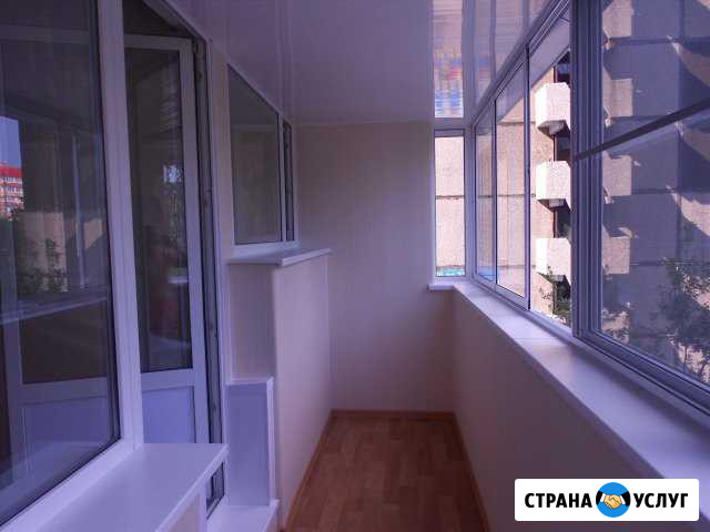 Остекление, отделка, утепление балконов под ключ Краснознаменск - изображение 1