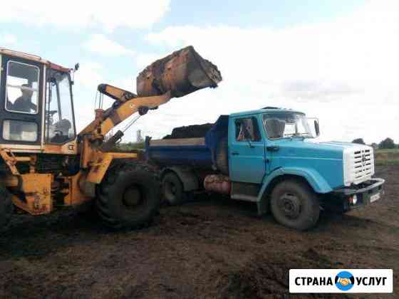 Перегной, навоз, Пгс, щебень, песок, чернозем Лобаново