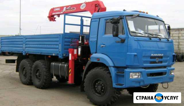 Аренда манипулятора вездехода на базе камаз Уфа - изображение 1