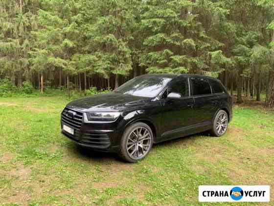 Аренда Audi Q7 с водителем Пермь