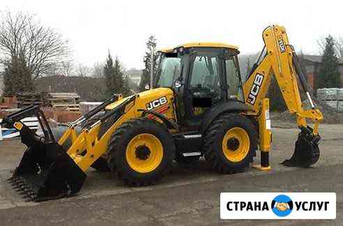 Услуги экскаватора-погрузчика JCB Краснослободск