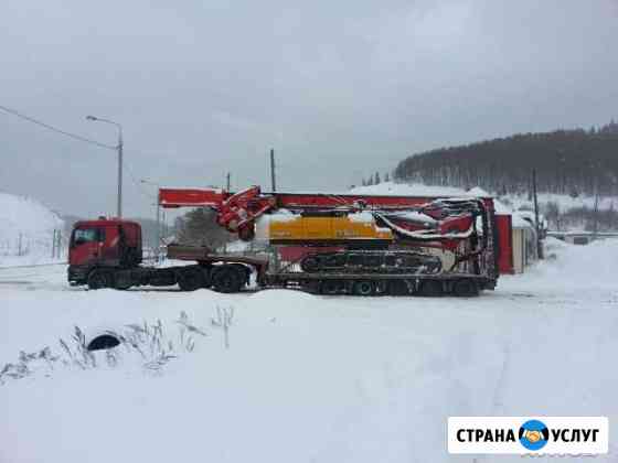 Услуги трала. Перевозка негабаритных грузов до 90т Уфа