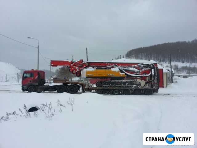 Услуги трала. Перевозка негабаритных грузов до 90т Уфа - изображение 1