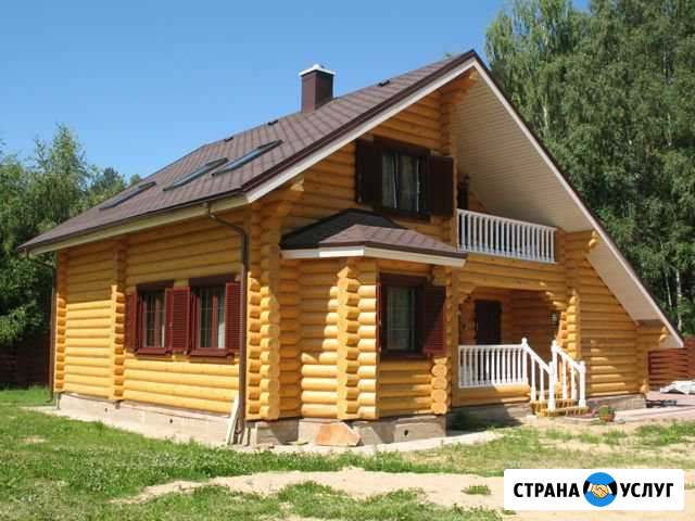 Строительство домов бань из бревна, бруса, каркаса Вологда - изображение 1