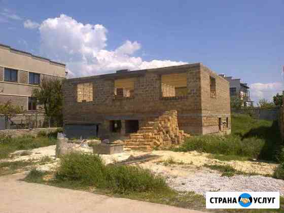 Кладка камня кирпича Евпатория