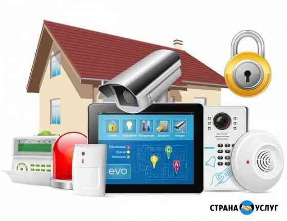 Монтаж охранной сигнализации, видеонаблюдения Пермь