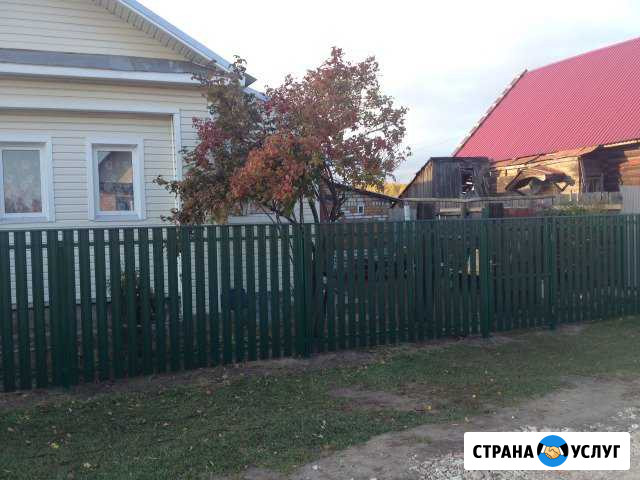 Заборы из профнастила, штакетника и сетки рабицы Муром - изображение 1