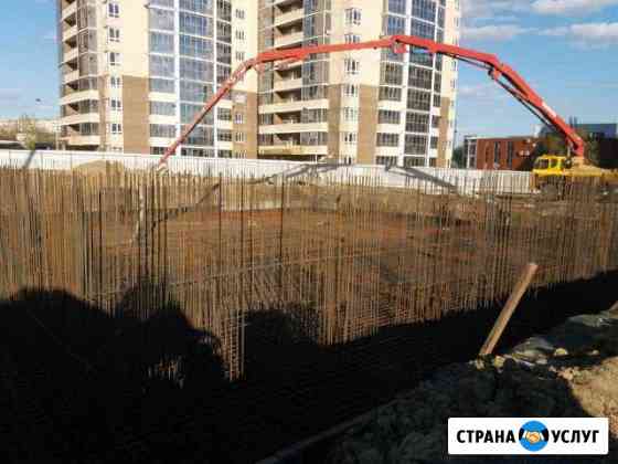 Услуги автобетононасоса Волгоград