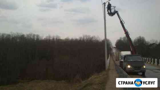 Автовышка 12 метров в аренду Санкт-Петербург