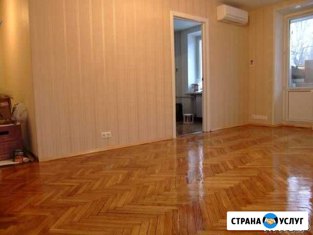 Циклевка паркета, паркетной доски, ремонт паркета Ростов-на-Дону - изображение 1