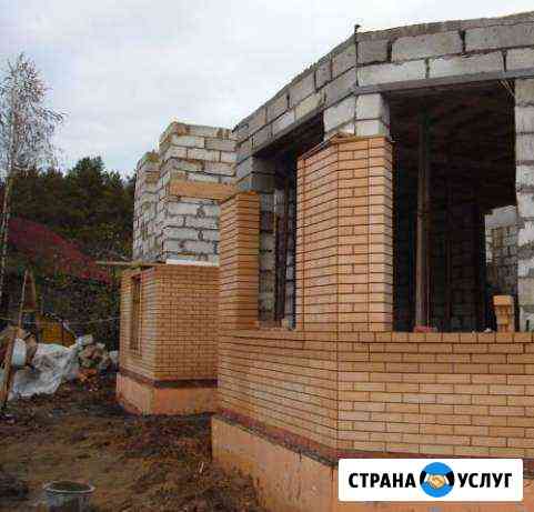 Каменщики. Кладка кирпича и блока. Фундамент Волгоград