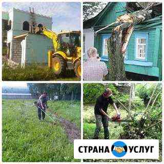 Уборка дачных участков уборка территорий Омск