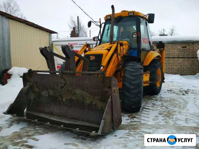 Аренда равноколёсного экскаватора-погрузчика Великий Новгород - изображение 1