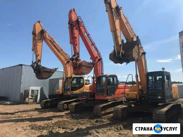 Аренда экскаватора Hyundai 260 ковш 1.4 куба Пермь - изображение 1