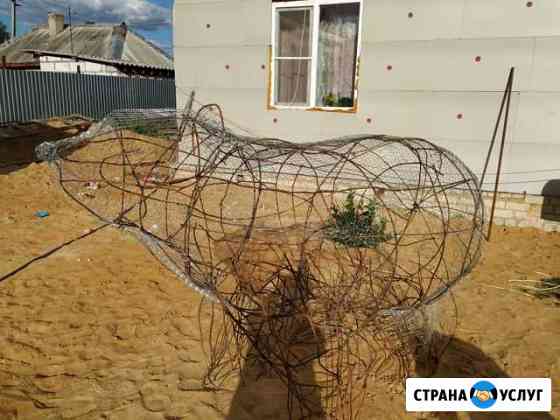 Топиарии садовых фигур на заказ (каркас) Лебедянь