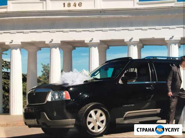 Свадебное авто Lincoln, Pajero с водителем Севастополь - изображение 1