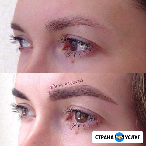Архитектура и окрашивание бровей Анапа - изображение 1