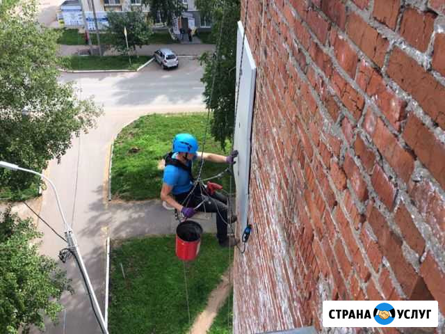 Утепление фасада (квартир) промышленный альпинизм Воткинск - изображение 1